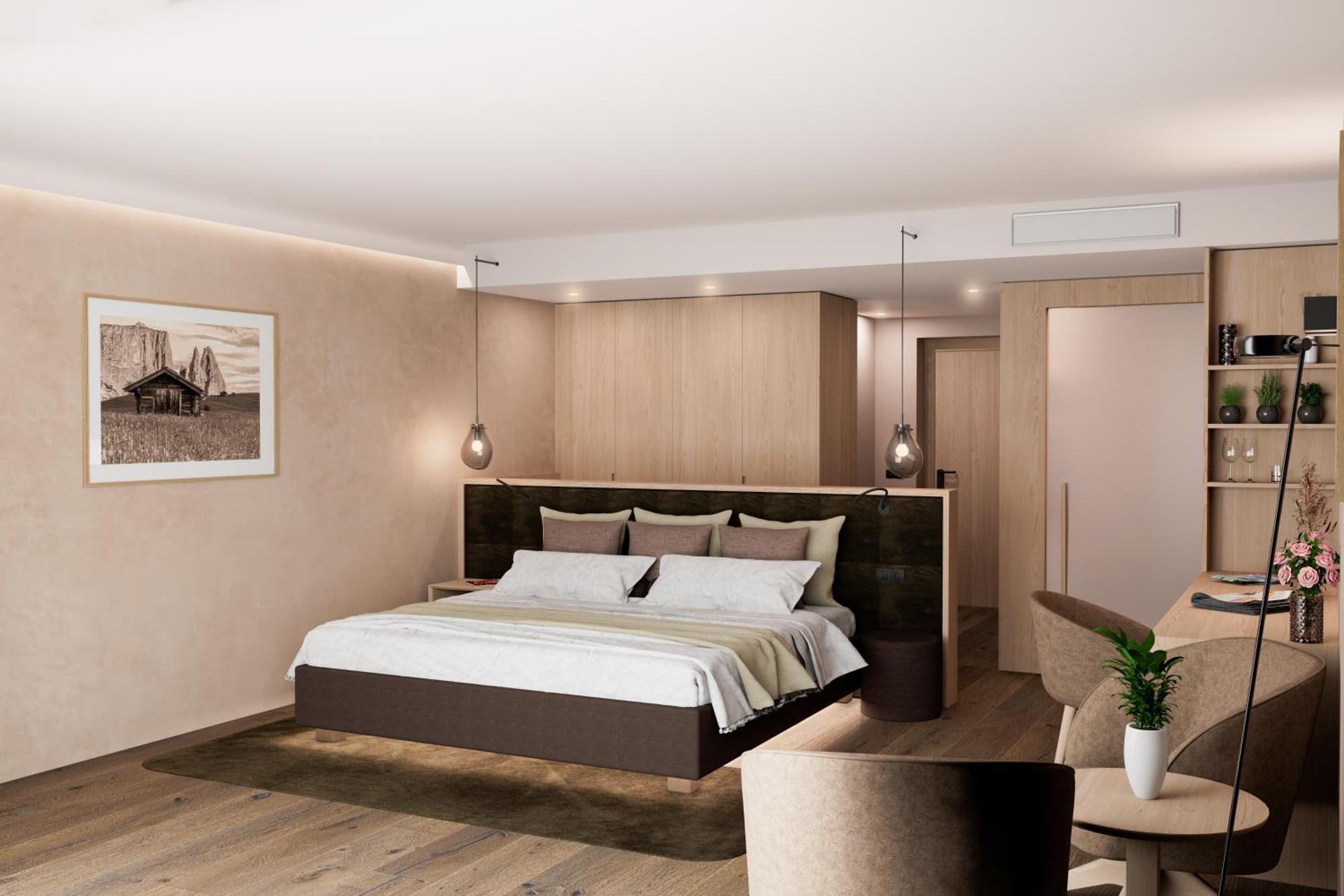 Hotel Alpenflora Castelrotto Chambre photo