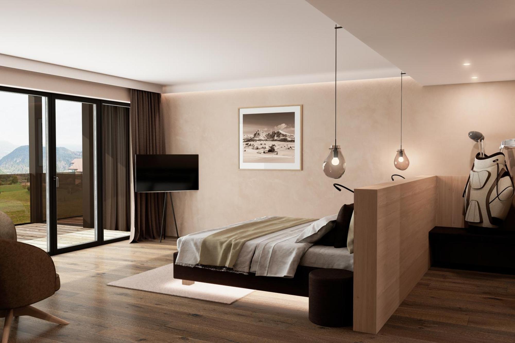 Hotel Alpenflora Castelrotto Chambre photo